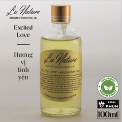 Tinh dầu LA NATURE 100ml Excited love / Hương vị tình yêu (Phun)