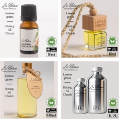 Tinh dầu LA NATURE 10ml OTO Lemon Grass / Sả Chanh (Đậm)