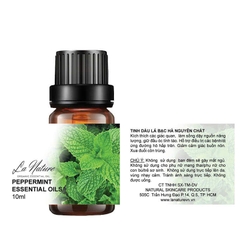Tinh dầu LA NATURE 10ml OTO Peppermint / Lá bạc hà (Đậm)