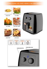 NỒI CHIÊN KHÔNG DẦU CM6856