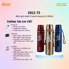 BÌNH GIỮ NHIỆT 500ml CH12-75