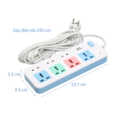 Ổ CẮM NỐI DÀI CES4433 DÂY 3 MÉT