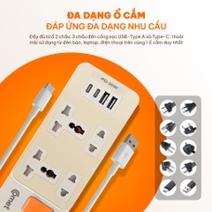Ổ CẮM NỐI DÀI AN TOÀN CESG3222-UCQ
