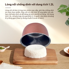 NỒI CƠM ĐIỆN NẮP GÀI CM8002