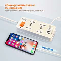 Ổ CẮM NỐI DÀI AN TOÀN CESG3222-UCQ