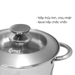 BỘ 3 NỒI INOX 5 ĐÁY CH36-02