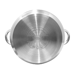 BỘ 3 NỒI INOX 5 ĐÁY CH36-02
