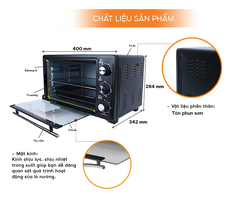 LÒ NƯỚNG VUÔNG CM6516