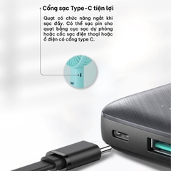QUẠT SẠC COMET CRF1104