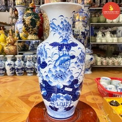 Lọ Lộc bình H45 Sen men dong cổ