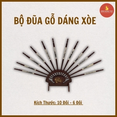Kệ Đũa gỗ thờ cúng cao cấp [GỐM SỨ BÁT TRÀNG]