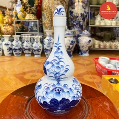 Nậm rượu S1 men dong cổ