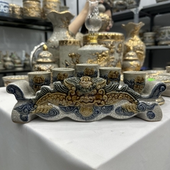 Kỷ ngai men rạn nổi [GỐM SỨ BÁT TRÀNG]