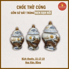 Choé thờ men rạn nổi Bát Tràng [GỐM SỨ BÁT TRÀNG]