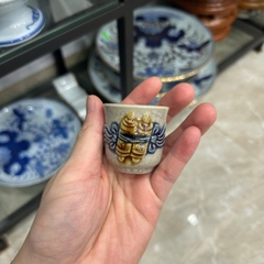 Chén thờ  men rạn nổi [GỐM SỨ BÁT TRÀNG]