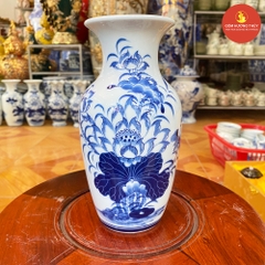 Lọ lộc bình H20 men dong cổ