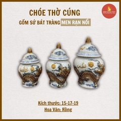 Choé thờ men rạn nổi Bát Tràng [GỐM SỨ BÁT TRÀNG]