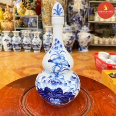 Nậm rượu S2 men dong cổ