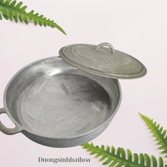 CHẢO GANG ĐÁY BẰNG ĐƯỜNG KÍNH MIỆNG 48CM