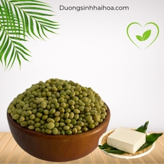 ĐẬU NÀNH THUẦN CHỦNG HẠT XANH ÁNH VÀNG 500G