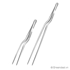 GREEN AQUA - Double Curved Forceps