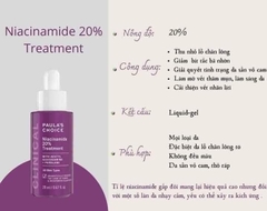 Tinh chất sáng da, se khít lỗ chân lông Paula’s choice clinical niacinamide 20%