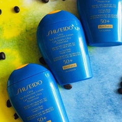 Kem chống nắng shiseido wetforce 50+ ultra sun protection lotion face và body 150m;l