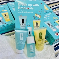 Set trị mụn & dưỡng da LINIQUE Break up with Breakouts