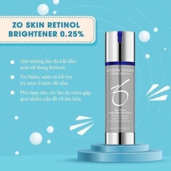 Retinol skin brightener Zo skin health