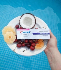 Kem Đánh Răng Crest 3D White Brilliance Vibrant Peppermint Fluoride Anticavity Toothpaste