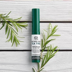 Gel trị mụn the body shop tea tree targeted gel suitable for blemished skin 2,5ml