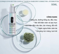 Serum Clinique Even Better Clinical Radical Dark Spot Corrector + Interruptor 50ml unbox