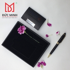Hộp Name Card + Bút Ký dấu ấn ngân hàng BIDV