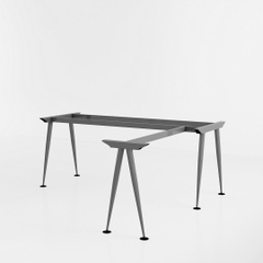 Khung bàn góc, chân sắt vuốt [VL1-A]