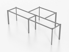 Khung bàn chân Oval, kiểu L 2 chỗ [SO-L2A]