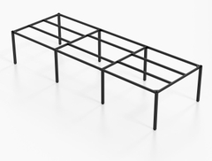 Khung bàn chân vuông, 6 chỗ đối xứng [SV-R6]