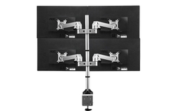 Tay đở nhôm 4 màn hình S400