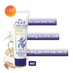 Kem chống nắng Hatomugi UV SPF 50+