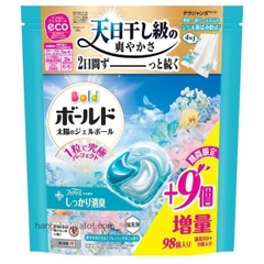 Viên giặt 4D hiệu P&G Bold Fresh soap 98 viên