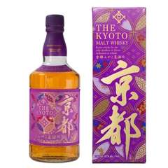 Rượu Kyoto Whisky Purple Belt 700ml (Nishijin-ori)