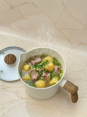 Nồi nhôm đúc chống 
dính Todaii - 16cm, 
thành cao 13cm