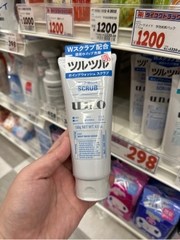 Sữa rửa mặt nam Uno Scrub - da dầu
