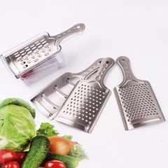 Bàn nạo inox mài nhỏ thực phẩm có tay cầm