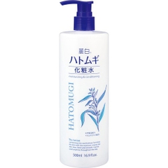 Nước Hoa Hồng Hatomugi Dưỡng Ẩm Mềm Mịn Trắng Da 500Ml