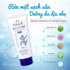 Sữa rửa mặt ý dĩ Hatomugi Naturie Nhật Bản 130g