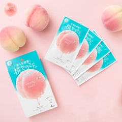 Mặt nạ dưỡng ẩm tươi mát BCL Momo Puri Cool Jelly Mask 4 miếng (Hương đào)
