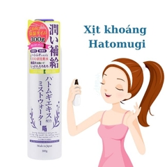 Xịt khoáng ý dĩ Hatomugi dưỡng trắng da 300g