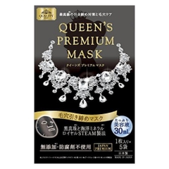 Mặt nạ Queen’s Premium Mask 5M Đen - Se lỗ chân lông