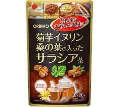 Trà cúc vu dâu tằm Salacia hỗ trợ giảm cân Orihiro 20 gói