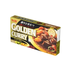 VIÊN CÀ RI S&B GOLDEN CURRY 198G NHẬT BẢN